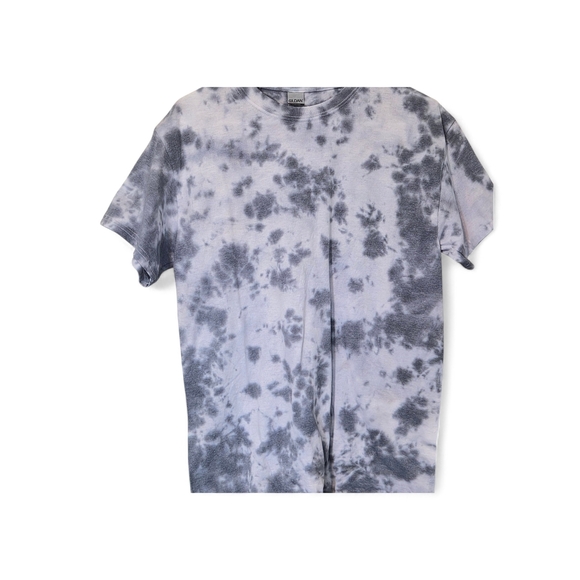 Gray Tie-Dye Men's Shirt - Picture 2 of 3